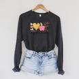 Love My Students Book Pencil Apple Back To School Raglan Sleeve Sweatshirt Dark Grey Heather Love My Students Book Pencil Apple Back To School Raglan Sleeve Sweatshirt Dark Grey Heather