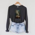 Magical Book Floral Coffee Books Nature Fantasy Raglan Sleeve Sweatshirt Dark Grey Heather Magical Book Floral Coffee Books Nature Fantasy Raglan Sleeve Sweatshirt Dark Grey Heather