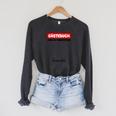 Man Birthday Shirt Year Birthday Guest Book 50 Years Raglan Sleeve Sweatshirt Dark Grey Heather