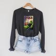Marvel Comixology The Hulk Adam Warlock Comic Book Cover Raglan Sleeve Sweatshirt Dark Grey Heather