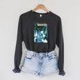 Marvel Comixology Invaders Go To Atlantis Comic Book Cover Raglan Sleeve Sweatshirt Dark Grey Heather