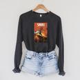 Marvel Comixology Shuri And Iron Man Comic Book Cover Raglan Sleeve Sweatshirt Dark Grey Heather