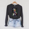 Marvel Ghost Rider Destroys Marvel History Comic Book Cover Raglan Sleeve Sweatshirt Dark Grey Heather Marvel Ghost Rider Destroys Marvel History Comic Book Cover Raglan Sleeve Sweatshirt Dark Grey Heather