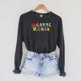 Marvel Mania Retro Comic Book Raglan Sleeve Sweatshirt Dark Grey Heather Marvel Mania Retro Comic Book Raglan Sleeve Sweatshirt Dark Grey Heather