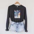 Marvel The Marvels Comic Book Cover 1 Raglan Sleeve Sweatshirt Dark Grey Heather