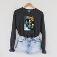 Marvel Thanos Is Dead Killed By Gamora Comic Book Cover Raglan Sleeve Sweatshirt Dark Grey Heather