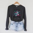 The Mermaid Book Club Summer Trendy Cute Reading Raglan Sleeve Sweatshirt Dark Grey Heather The Mermaid Book Club Summer Trendy Cute Reading Raglan Sleeve Sweatshirt Dark Grey Heather