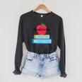 Mouseketeacher A Magical Apple And Books Theme For Teachers Raglan Sleeve Sweatshirt Dark Grey Heather Mouseketeacher A Magical Apple And Books Theme For Teachers Raglan Sleeve Sweatshirt Dark Grey Heather