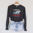 I Have No Cruise Control They Book Themselves Raglan Sleeve Sweatshirt Dark Grey Heather