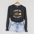 I Have No Shelf Control Librarian Book Lovers Raglan Sleeve Sweatshirt Dark Grey Heather