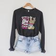 Once Upon A Time There Was A Girl Who Loved Books And Cats Raglan Sleeve Sweatshirt Dark Grey Heather Once Upon A Time There Was A Girl Who Loved Books And Cats Raglan Sleeve Sweatshirt Dark Grey Heather