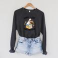 Oops I Got Another Book Goose Goose Reader Women Girls Raglan Sleeve Sweatshirt Dark Grey Heather Oops I Got Another Book Goose Goose Reader Women Girls Raglan Sleeve Sweatshirt Dark Grey Heather