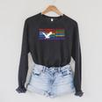 Pro America Pro Acceptance Pro Science Pro Equality Pro Book Raglan Sleeve Sweatshirt Dark Grey Heather