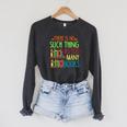 There Is No Such Thing As Too Many Books Lover Raglan Sleeve Sweatshirt Dark Grey Heather