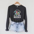 There Is No Such Things As Too Many Books Book Reading Raglan Sleeve Sweatshirt Dark Grey Heather There Is No Such Things As Too Many Books Book Reading Raglan Sleeve Sweatshirt Dark Grey Heather