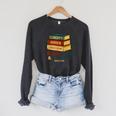 Read & Bookish Since 1776 Books Patriot 4th Of July Raglan Sleeve Sweatshirt Dark Grey Heather Read & Bookish Since 1776 Books Patriot 4th Of July Raglan Sleeve Sweatshirt Dark Grey Heather