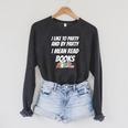 I Like To Read Books Book Lovers I Love To Read T-Shirt Raglan Sleeve Sweatshirt Dark Grey Heather I Like To Read Books Book Lovers I Love To Read T-Shirt Raglan Sleeve Sweatshirt Dark Grey Heather