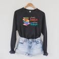 I Read Books And I Know Things Raglan Sleeve Sweatshirt Dark Grey Heather