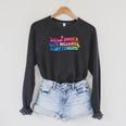 Read Books Lift Weights Fight Fascists Tie Dye Men Women Raglan Sleeve Sweatshirt Dark Grey Heather