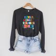 I Still Read Children's Books Librarian Teacher Life Raglan Sleeve Sweatshirt Dark Grey Heather