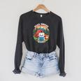 Read Smore Books Cute Marshmallow Camp Reading Library Kids Raglan Sleeve Sweatshirt Dark Grey Heather