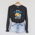 Read Smore Books Men Campfire Camping Camper Raglan Sleeve Sweatshirt Dark Grey Heather Read Smore Books Men Campfire Camping Camper Raglan Sleeve Sweatshirt Dark Grey Heather