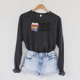 I Read What I Want Book Lovers Readers Raglan Sleeve Sweatshirt Dark Grey Heather
