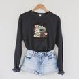 Reading Book Lover Bookish I Like Books More Than People Raglan Sleeve Sweatshirt Dark Grey Heather