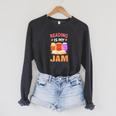 Reading Is My Jam I Love To Read Books Raglan Sleeve Sweatshirt Dark Grey Heather Reading Is My Jam I Love To Read Books Raglan Sleeve Sweatshirt Dark Grey Heather