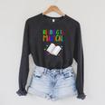 Reading Is Magical I Love To Read Book Lovers Teacher Raglan Sleeve Sweatshirt Dark Grey Heather