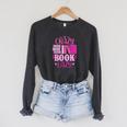 Reading Reader Crazy Book Lady English Teacher Raglan Sleeve Sweatshirt Dark Grey Heather Reading Reader Crazy Book Lady English Teacher Raglan Sleeve Sweatshirt Dark Grey Heather