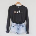 Reading Season Book Lover Librarian Cozy Bookworm Raglan Sleeve Sweatshirt Dark Grey Heather