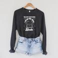 Reading Shirts Women Bookworm Blind Dates Book Lover Raglan Sleeve Sweatshirt Dark Grey Heather