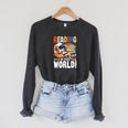Reading Space Exploration Book Astronomy Lover Bookworm Raglan Sleeve Sweatshirt Dark Grey Heather Reading Space Exploration Book Astronomy Lover Bookworm Raglan Sleeve Sweatshirt Dark Grey Heather