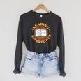Reading Is My Superpower Book Nerd Bookworm Raglan Sleeve Sweatshirt Dark Grey Heather Reading Is My Superpower Book Nerd Bookworm Raglan Sleeve Sweatshirt Dark Grey Heather