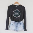 Reading Is A Ticket To Adventure Book Lover Reading Teacher Raglan Sleeve Sweatshirt Dark Grey Heather