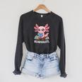 Readsolotl Axolotl Read Books Reading Book Lover Kids Raglan Sleeve Sweatshirt Dark Grey Heather Readsolotl Axolotl Read Books Reading Book Lover Kids Raglan Sleeve Sweatshirt Dark Grey Heather