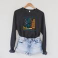 Reality Optional Reading Required Gamer Panther Book Raglan Sleeve Sweatshirt Dark Grey Heather