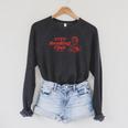 Retro Book Lover Reading Club Quote Raglan Sleeve Sweatshirt Dark Grey Heather