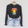 Retro Summer Book Reading Club Raglan Sleeve Sweatshirt Dark Grey Heather Retro Summer Book Reading Club Raglan Sleeve Sweatshirt Dark Grey Heather