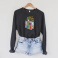 This Is How I Roll Rainbow Book Cart Queer Bookish Raglan Sleeve Sweatshirt Dark Grey Heather This Is How I Roll Rainbow Book Cart Queer Bookish Raglan Sleeve Sweatshirt Dark Grey Heather