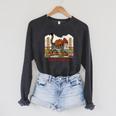 San Francisco Cat Tshirt Golden Gates Bridge Reading Books Raglan Sleeve Sweatshirt Dark Grey Heather San Francisco Cat Tshirt Golden Gates Bridge Reading Books Raglan Sleeve Sweatshirt Dark Grey Heather