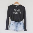 Simple Joys By Carter's The Book Was Better Literary Raglan Sleeve Sweatshirt Dark Grey Heather Simple Joys By Carter's The Book Was Better Literary Raglan Sleeve Sweatshirt Dark Grey Heather