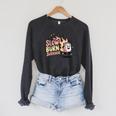 Slow Burns Survivor Book Lover Raglan Sleeve Sweatshirt Dark Grey Heather