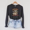 Smut Reader Spicy Romance Good A Girls Read Dirty Books Raglan Sleeve Sweatshirt Dark Grey Heather