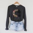 So Many Books Little Time Retro Bookish Book Lover Raglan Sleeve Sweatshirt Dark Grey Heather