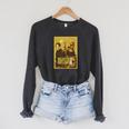Star Wars The Book Of Boba Fett Fennec Outlaws Poster Raglan Sleeve Sweatshirt Dark Grey Heather