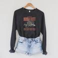 Star Wars The Book Of Boba Fett Meet The New Boss Sketch Raglan Sleeve Sweatshirt Dark Grey Heather