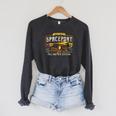 Star Wars The Book Of Boba Fett Peli Motto's Customs Raglan Sleeve Sweatshirt Dark Grey Heather