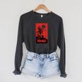 Star Wars The Book Of Boba Fett Vintage Poster Raglan Sleeve Sweatshirt Dark Grey Heather